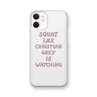 Christian Grey: iPhone 12 Transparant Hoesje