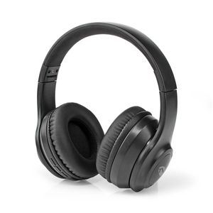 Draadloze Over-ear Koptelefoon | Maximale batterijduur: 16 hrs | Ingebouwde microfoon | Drukbediening | Ruisonderdrukking | Ondersteuning voor spraakbesturing | Volumebediening | Zwart