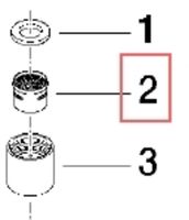 Dornbracht inzet voor schuimstraler m16 en m18 - thumbnail