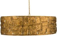 Goossens Excellent Hanglamp Cecile, Hanglamp ovaal met 8 lichtpunten + 1 led onderspot