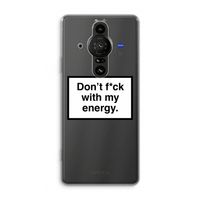 My energy: Sony Xperia Pro-I Transparant Hoesje