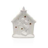 Kerstversiering Versa Wit Geboorte/Bethlehem 4,8 X 14,3 X 11 CM Decoratieve figuren