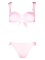 Noire Swimwear bikini à fermeture nouée - Rose - thumbnail