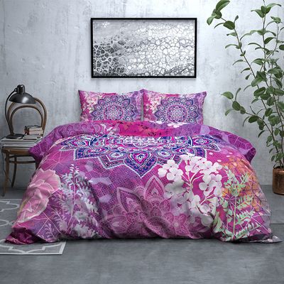 Dekbedovertrek Fien - Paars Dekbedovertrek Fien - Paars