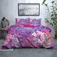 Dekbedovertrek Fien - Paars - thumbnail
