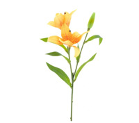 Lilium spray Jakarta yellow 53 cm kunstbloem Erutan Avon - Erutan avon