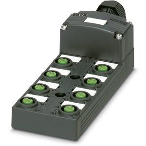 Phoenix Contact SACB-8/ 8-L-SC SCO P 1453025 Passieve sensor/actorbox M12-verdeler met kunststof schroefdraad 1 stuk(s)