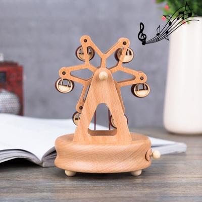 Reuzenrad vorm Home decor originaliteit houten muzikale dozen