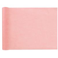 Tafelloper op rol - zalmroze - 30 cm x 10 m - non woven polyester - thumbnail