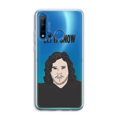 Let It Snow: Huawei P20 Lite (2019) Transparant Hoesje