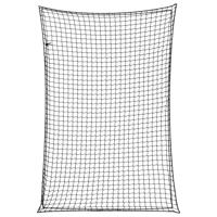 VidaXL Aanhangwagennet elastisch touw 2,2x1,5 m polypropeen zwart