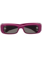 Balenciaga Eyewear lunettes de soleil rectangulaires Dynasty - Rose
