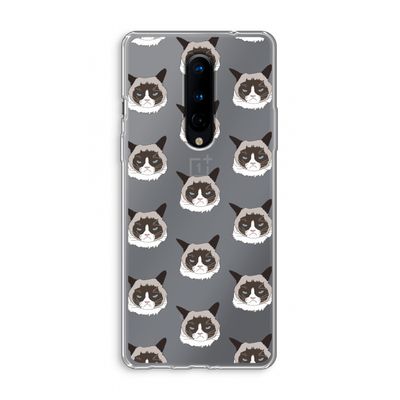 It's a Purrr Case: OnePlus 8 Transparant Hoesje