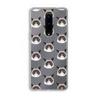 It's a Purrr Case: OnePlus 8 Transparant Hoesje It's a Purrr Case: OnePlus 8 Transparant Hoesje