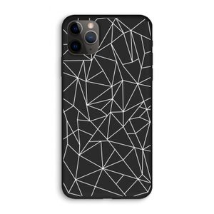 Geometrische lijnen wit: iPhone 11 Pro Biologisch afbreekbaar hoesje