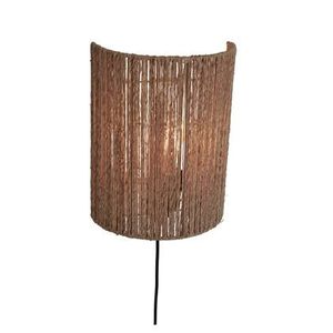 GOOD&MOJO Wandlamp Iguazu - Jute - 25x25x32cm