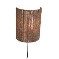 GOOD&MOJO Wandlamp Iguazu - Jute - 25x25x32cm