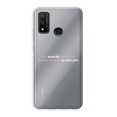 uw waarde daalt niet: Huawei P Smart (2020) Transparant Hoesje