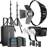Nanlite Forza 60 II LED dual kit (w/ case, light stand, fresnel and softbox) - outlet Nanlite Forza 60 II LED dual kit (w/ case, light stand, fresnel and softbox) - outlet