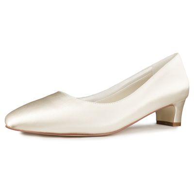 White Lady 935 Ivoor Bruidsschoenen | Maat: 38