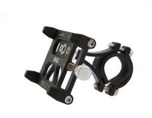 Mirage Telefoonhouder g20 aluminium - zwart