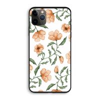 Peachy flowers: iPhone 11 Pro Biologisch afbreekbaar hoesje