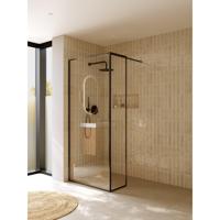 Riho Define Inloopdouche - L vorm - 90x40x200cm - Gunmetal mat G010009303