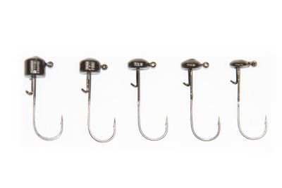 X Zone Ned Rig Head Green Pumpkin 2/0 5st. 1,75 gr