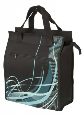 Tas Shopper M-Wave Black-Fancy