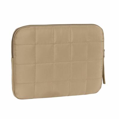 Laptophoes Moos 11,6'' Gestoffeerd Kameel (31 x 23 x 2 cm)