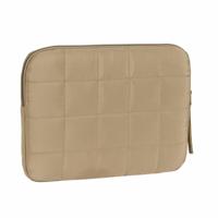 Laptophoes Moos 11,6'' Gestoffeerd Kameel (31 x 23 x 2 cm)