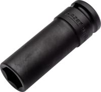 HAZET Krachtdopsleutel 901SLG-19 · 1/2 inch (12,5 mm) vierkant hol · Buiten-zeskant-tractieprofiel · SW 19 mm
