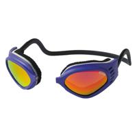 CliC Sport Goggle Regular oranje spiegel glazen - Blauw