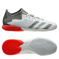 adidas Predator Freak .3 Low IN WhiteSpark - Wit/Zilver/Rood - thumbnail
