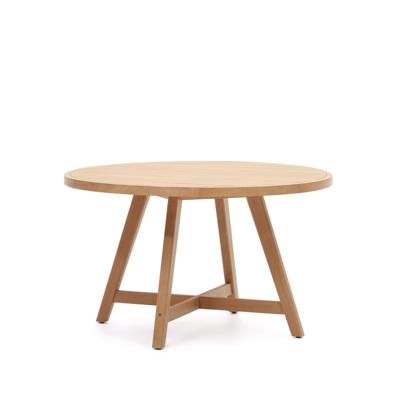 Kave Home Ronde Tuintafel 'Urgell' Eucalyptushout, 130cm