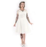 Antoinette Ivory Lace Dress-L