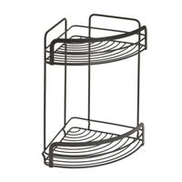 Metaltex origin hoek doucherek 2-laags