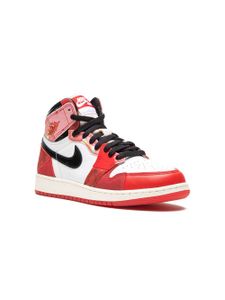 Jordan Kids x Air Jordan 1 High OG 'Spider-Man Across the Spider-Verse' baskets - Blanc