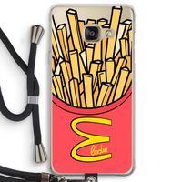 McElodie: Samsung Galaxy A3 (2016) Transparant Hoesje met koord
