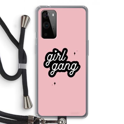 Girl Gang: OnePlus 9 Pro Transparant Hoesje met koord