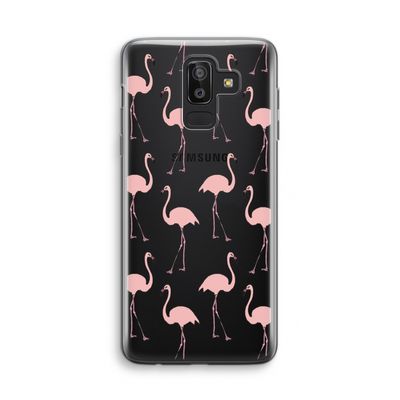 Anything Flamingoes: Samsung Galaxy J8 (2018) Transparant Hoesje