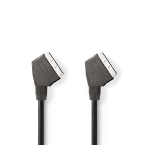 Nedis SCART-Kabel | SCART Male naar SCART Male | 2 m | 1 stuks - CVGB31000BK20 CVGB31000BK20