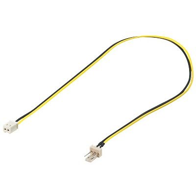 Koeler Adapterkabel 3-pin naar 2-pin Adapter