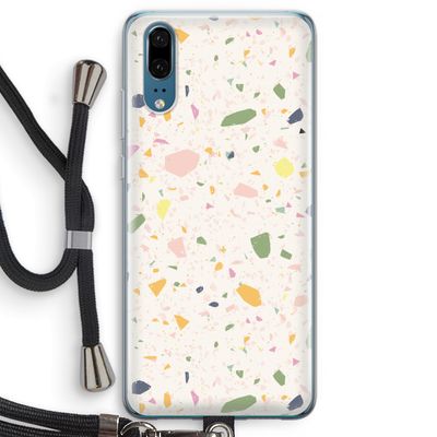Terrazzo N°21: Huawei P20 Transparant Hoesje met koord