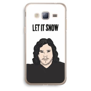 Let It Snow: Samsung Galaxy J3 (2016) Transparant Hoesje