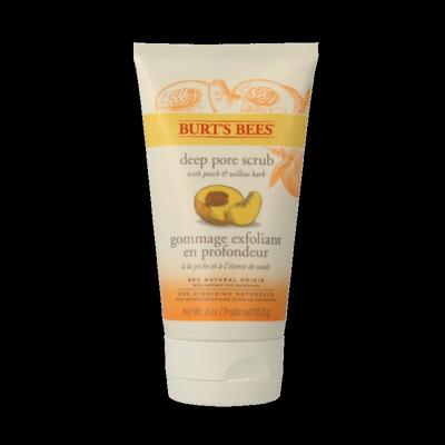 Burt's Bees Gezichtscrub peach & willowbark 113.3 Gram