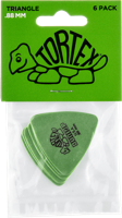 Dunlop 431P88 Tortex Triangle Plectrum 0.88mm 6-Pack