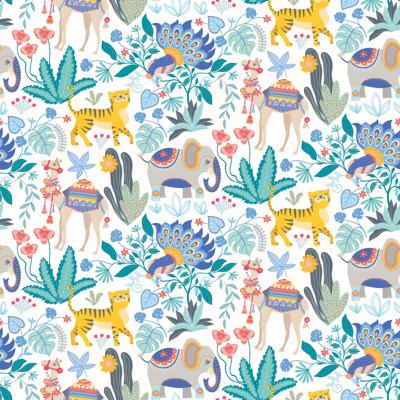 Ohpopsi When I Grow Up - Samba Safari Cornflower - WGU50134W