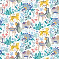 Ohpopsi When I Grow Up - Samba Safari Cornflower - WGU50134W