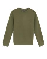 Lyle & Scott winter sweater jongens - donker groen - geborduurd